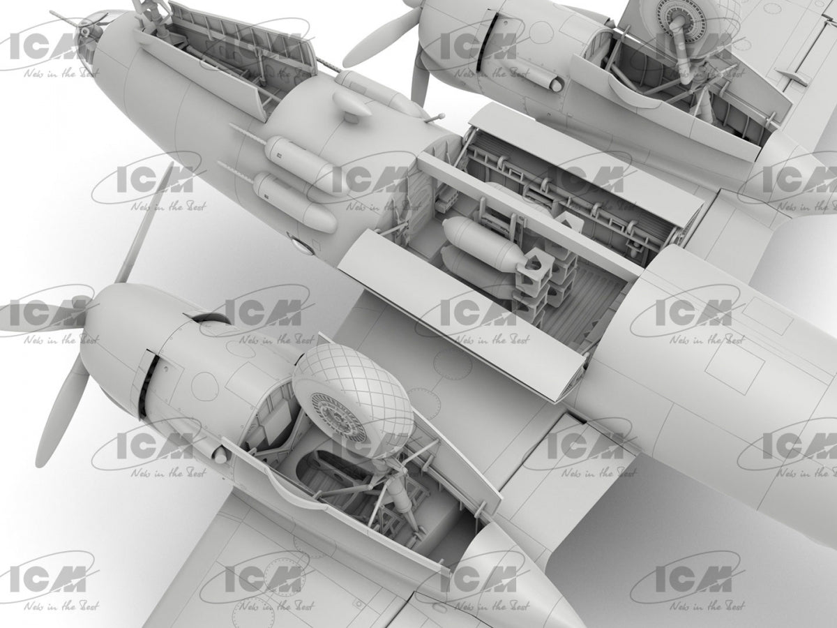 ICM 48320 B-26B Marauder Bombardier américain de la Seconde Guerre mondiale 1/48 – image 16