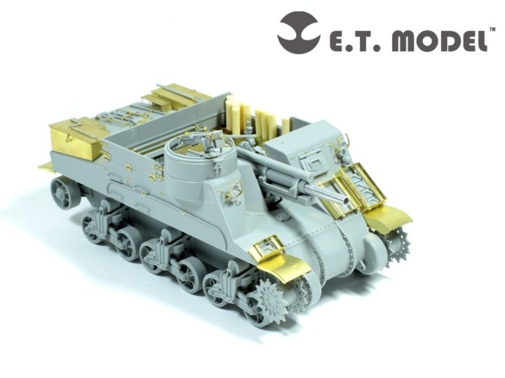E.T. Model E35-052 WWII US M7 Priest Mid Production (For DRAGON 6637) 1/35 – immagine 6