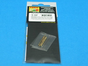 Aber A32017 Set of 2 cal .50 (12,7mm) standard barrels for US aircraft machine guns Browning M2 1/32 – immagine 6