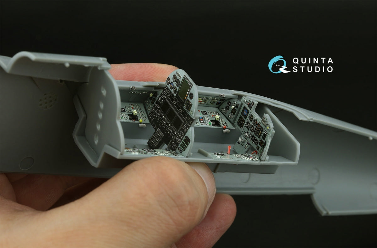 Quinta Studio QD48573 MiG-31M 3D-Printed &amp;amp; coloured Interior on decal paper (Hobby Boss) 1/48 – imagen 10