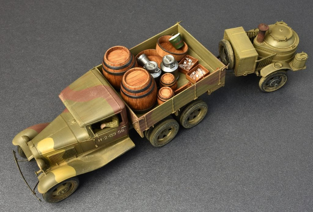 MiniArt 35257 SOVIET 2t TRUCK AAA TYPE w/FIELD KITCHEN 1/35 – immagine 3
