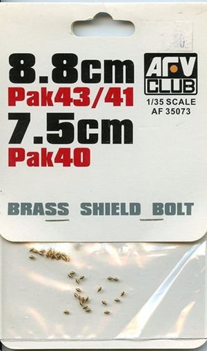 AFV Club 35073 Brass Shield bolts for 8.8cm PAK 43/31 &amp;amp; 7.5cm PAK40 1/35