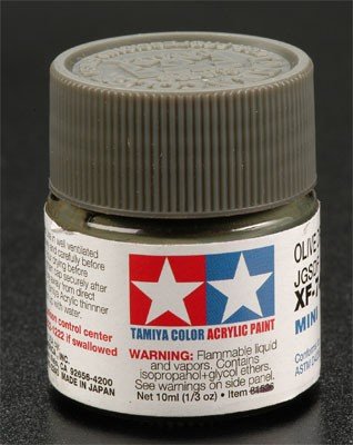 Tamiya XF74 Olive Drab (JGSDF) (81774) Acrylic paint 10ml – Bild 2