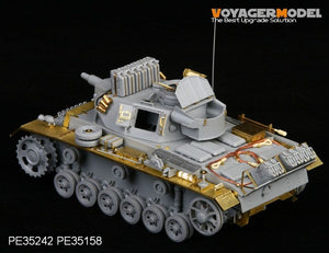Voyager Model PE35242 WWII German Pz.Kpfw.III Ausf.N sPz.Abt 501 Afrika For DRAGON 6431 1/35 – Bild 4