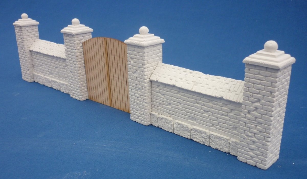 RT-Diorama 35244 Park wall with gate 1/35 – imagen 2