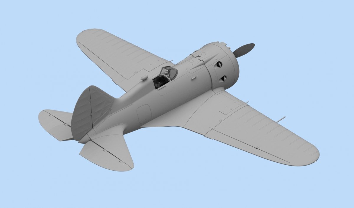 ICM 48097 I-16 type 24, WWII Soviet Fighter 1/48 – Bild 5