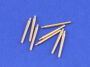 Aber 1/700L-02 Set of 8 pcs 380 mm short barrels for turrets with antiblast covers ships Richelieu, Jean Bart 1/700