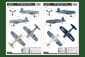Hobby Boss 80382 F4U-1 Corsair Late version 1/48 – immagine 2