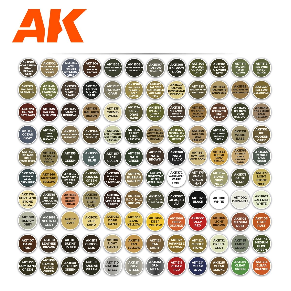 AK Interactive AK11705 THE BEST 120 COLORS FOR AFV – image 2