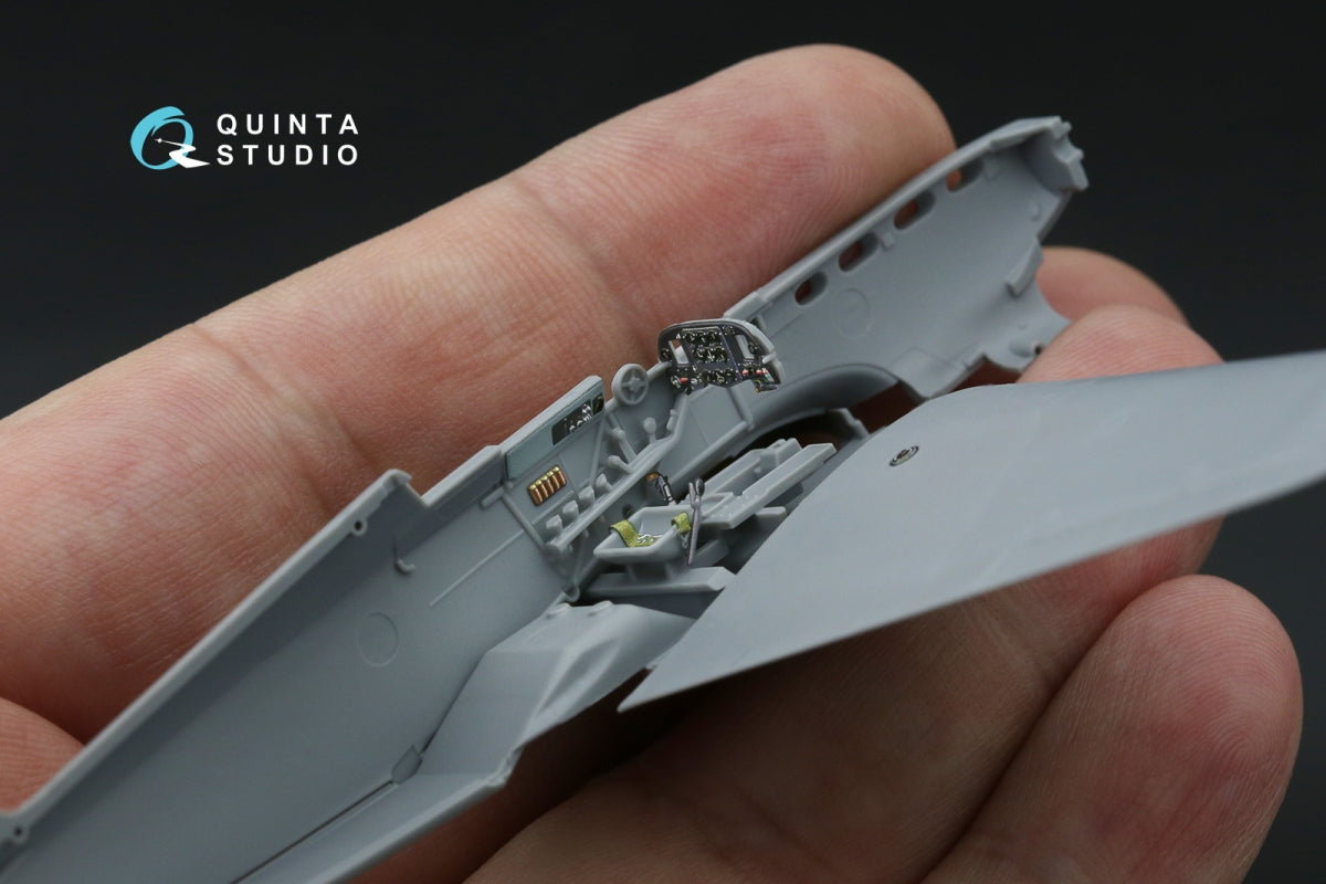 Quinta Studio QD72203 Yak-1 3D-Printed &amp;amp; coloured Interior on decal paper (Zvezda) 1/72 – immagine 9