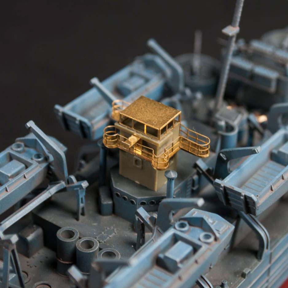 AFV Club AG35053 LST 491 class photodescription planches de détails de pont, kit d&amp;#39;amélioration au 1/350  – image 4