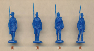 Hat 8319 American Civil War Marching (1) 1/72