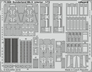 Eduard 73668 Sunderland Mk. V interior 1/72 SPECIAL HOBBY – immagine 2