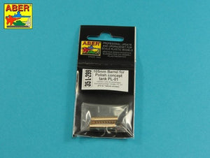 Aber 35L-299 Lufa 105mm do polskiego koncepcyjnego czołgu PL-01 (Takom) 1/35 – immagine 2