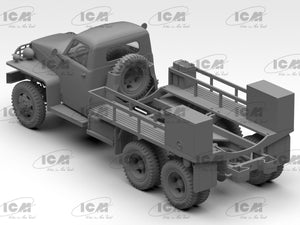 ICM 35492 Studebaker US6-U5 WWII US Gasoline Tank Truk 1/35 – immagine 4