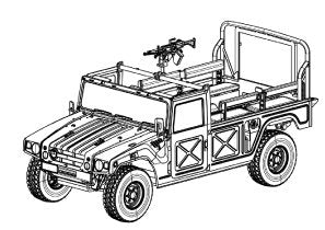 Fine Molds FM41 JGSDF HMV with FN Minimi &amp;amp; 2 Figures 1/35 – zdjęcie 3