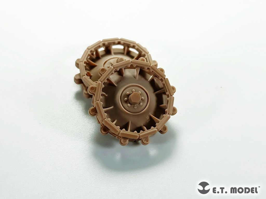 ET Modèle P35-066 Seconde Guerre mondiale allemand Sd.kfz.250/Sd.kfz.10 Pignons et maillons de chenille (imprimés en 3D) 1/35 – image 13