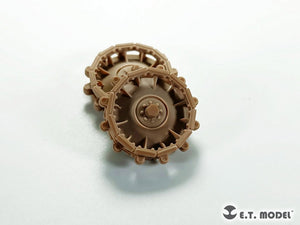 ET Modèle P35-066 Seconde Guerre mondiale allemand Sd.kfz.250/Sd.kfz.10 Pignons et maillons de chenille (imprimés en 3D) 1/35 – image 13