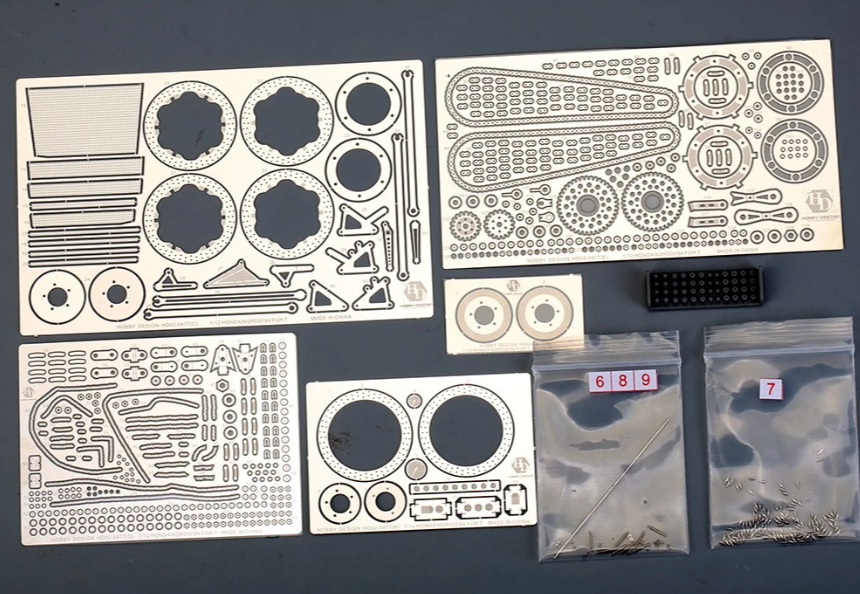 Hobby Design HD02-0477 Honda NSR500 &amp;#39;84 Detail-up Set (Tamiya) 1/12 – zdjęcie 2