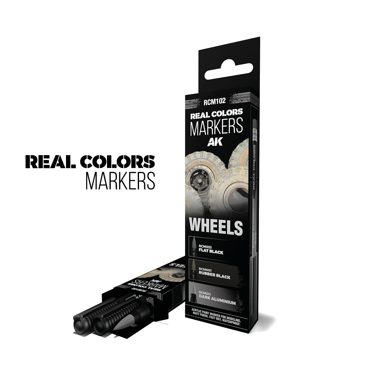 AK Interactive RCM102 WHEELS – RC MARKERS SET RCM033 RCM001 RCM011 – imagen 2