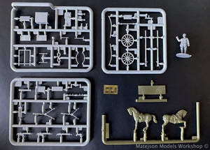 First to Fight First To Fight PL093 Biedka wz.33 pod ckm wz.30 1/72 – immagine 4