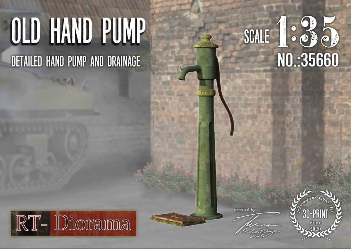 RT-Diorama 35660 Hand Pump 1/35