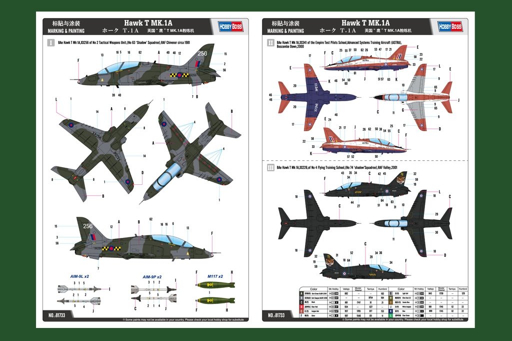 Hobby Boss 81733 Hawk T MK.1A 1/48 – imagen 3