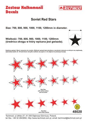 Techmod 48020 - Soviet Red Stars WWII 1/48 – Bild 2