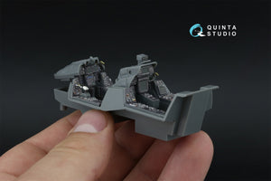 Quinta Studio QDS-48593 F-14D Super Tomcat 3D-Printed &amp;amp; coloured Interior on decal paper (GWH) (Small version) 1/48 – immagine 10