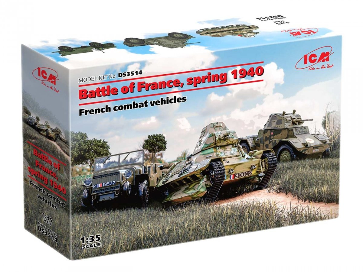 ICM DS3514 Battle of France, spring 1940 1/35 – immagine 2