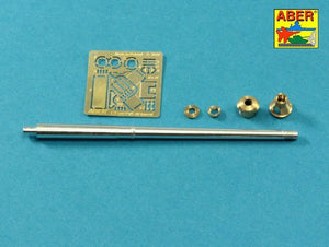 Aber 35L-045N German 75mm Barrel for Pak40 - middle model 1/35 – immagine 3