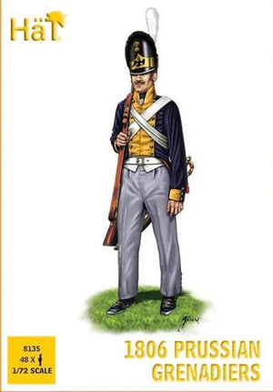 Hat 8135 1806 Prussian Grenadiers 1/72