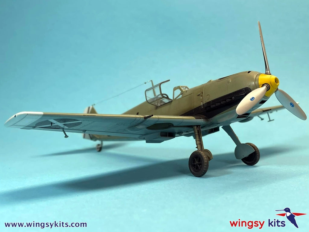 Wingsy Kits D5-09 MESSERSCHMITT Bf 109 E-1 and E-3 Legion Condor 1/48 – immagine 5