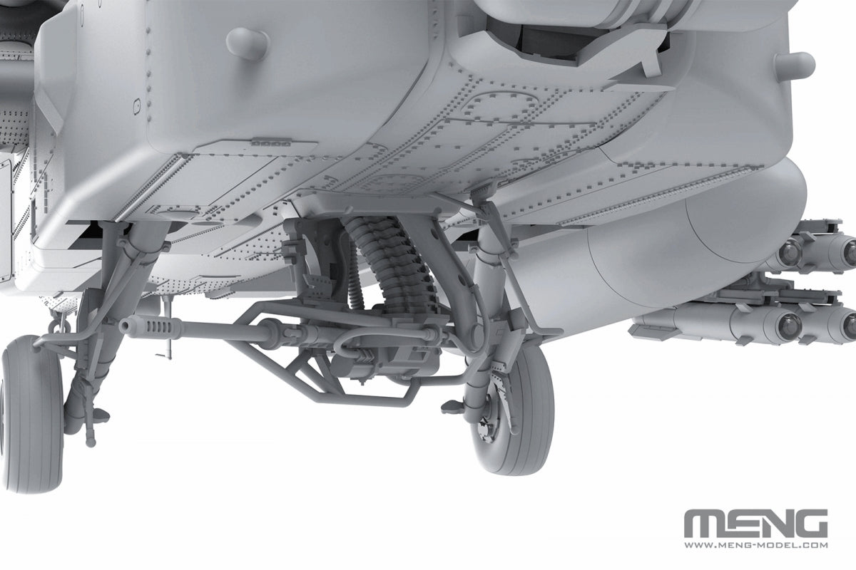 Maquette Meng QS-005S AH-64 D Saraf - Hélicoptère d&amp;#39;attaque lourd (Force aérienne israélienne) avec figurines 1/35 – image 8