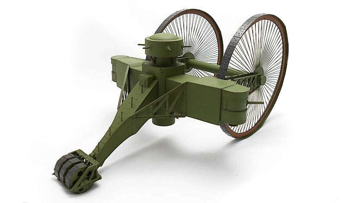 Zebrano SEA031 Lebedenko Tank (Tsar Tank) WWI 1/72 – immagine 2