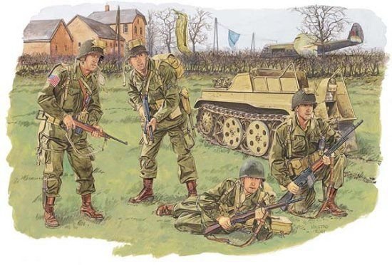 Dragon 6148 US Army Airborne (Opération Varsity 1945) (1/35)
