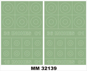 Montex MM32139 RAF ROUNDELS TYPE C1 36.18 Inches