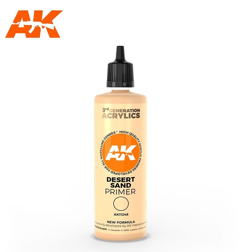 AK Interactive AK 11248 DESERT SAND SURFACE PRIMER 100ML