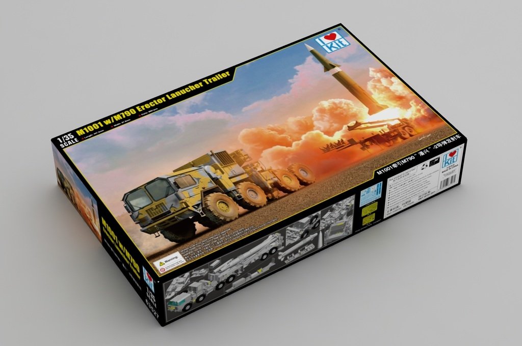 I Love Kit 63527 M1001 W/M790 Erector Lanucher Trailer 1/35 – immagine 2