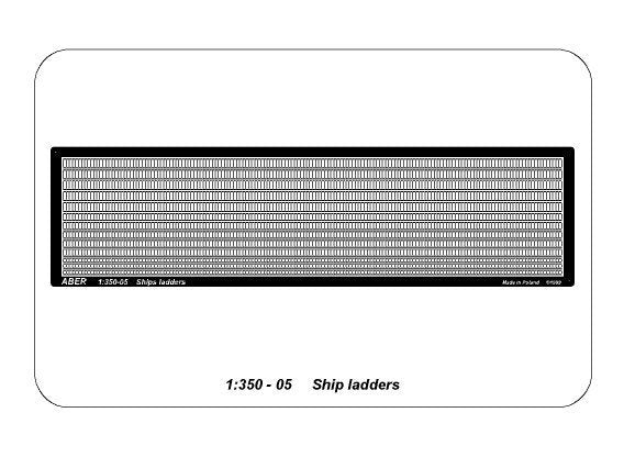 Aber 350-05 Ships ladders 1/350 – immagine 5