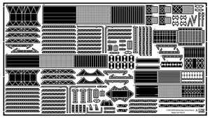 MK1 Design MS-20020 DKM Battleship SCHARNHORST RADAR &amp;amp; MAST PARTS for Trumpeter 1/200 – immagine 8