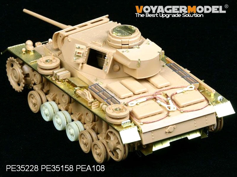 Voyager Model PE35228 WWII Pz.KPfw.III Ausf L For TAMIYA 35215 1/35 – Bild 2