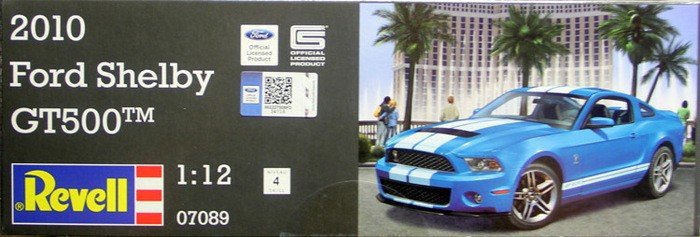 Revell 07089 2010 Ford Shelby GT500 1/12 – immagine 2