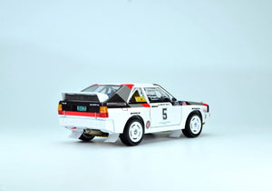 NuNu PN24023 Audi SPORT QUATTRO S1 ’86 US OLYMPUS RALLY 1/24 – immagine 7