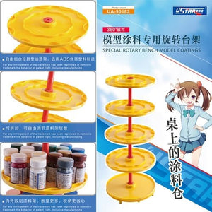 Support pour flacons de peinture U-Star UA-90153 - support pour peinture