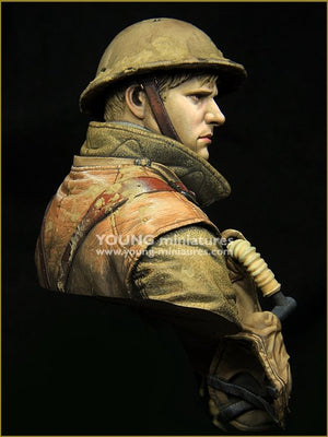 Young Miniatures YM1875 British LEWIS Gunner WWI 1/10 – Bild 7