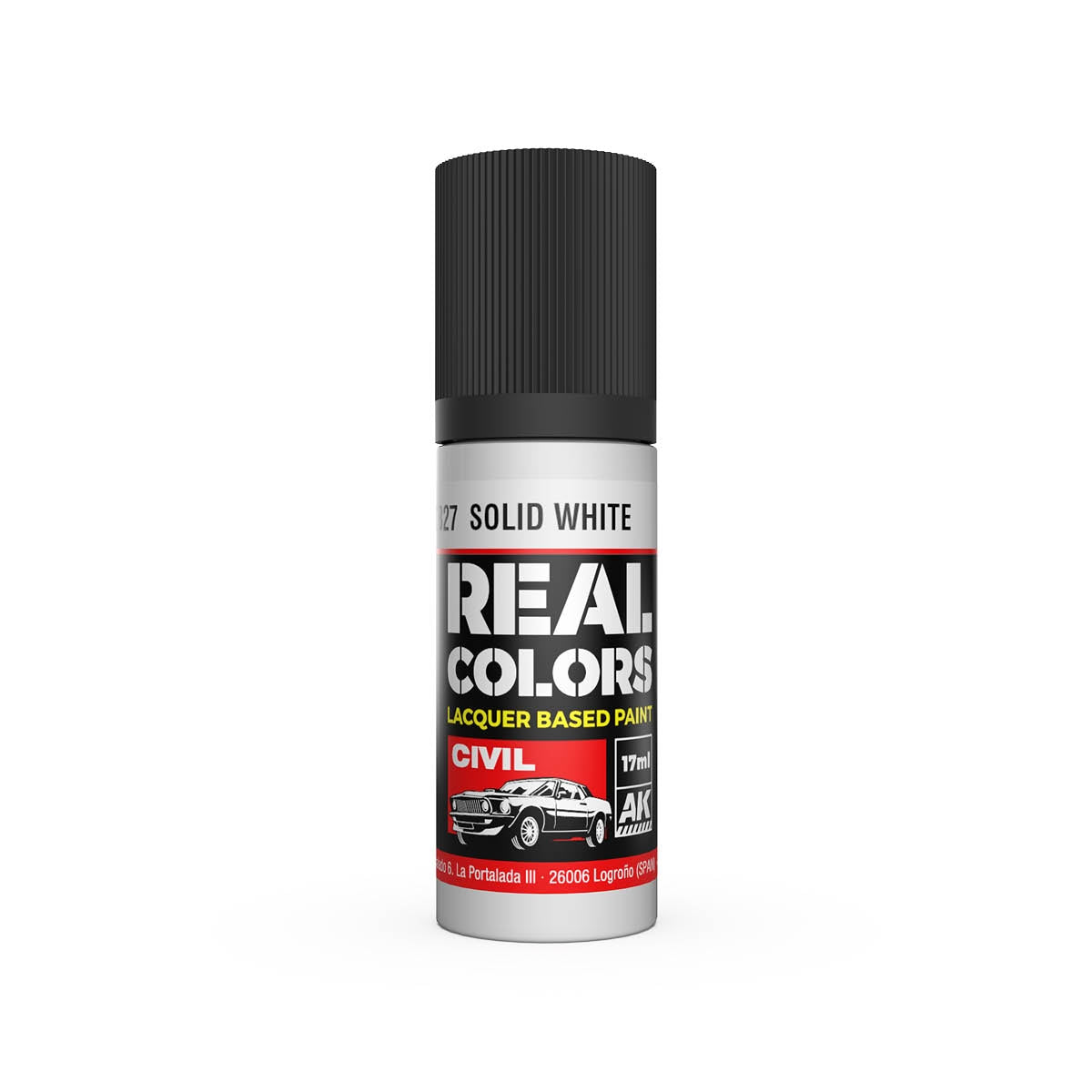 AK Interactive RC827 Solid White 17 ml – zdjęcie 2