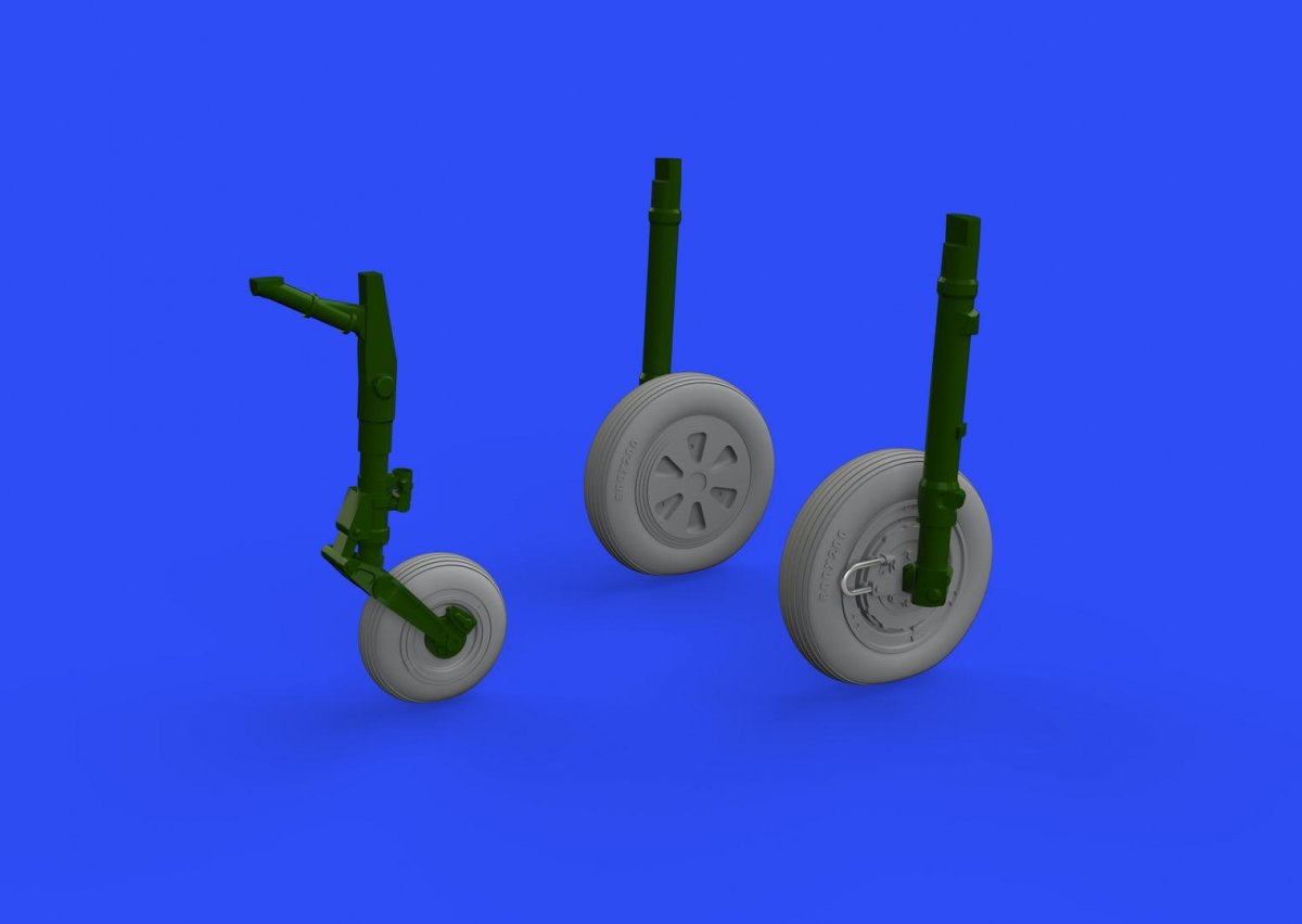 Eduard 672236 MiG-21PF wheels 1/72 Eduard – imagen 3