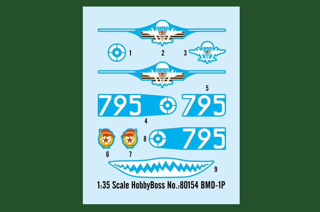 Hobby Boss 80154 BMD-1P 1/35 – image 3