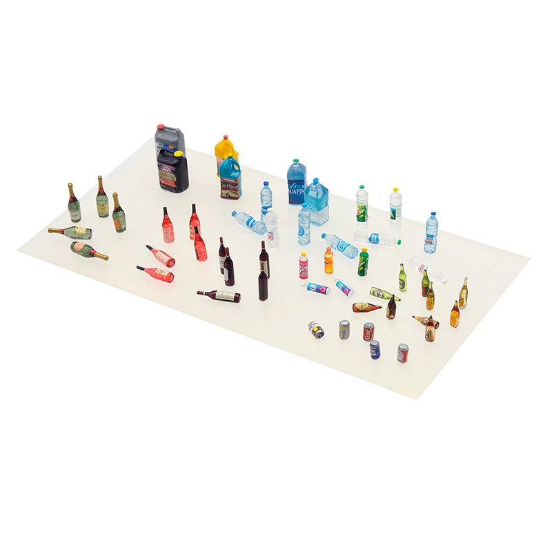 AK Interactive AK35018 BOTTLES &amp;amp; CANS 1/35 – imagen 2